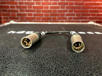 XLR3m Gender Changer [m/m]