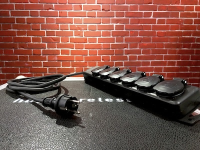 Steckdosenleiste 6fach/IP44