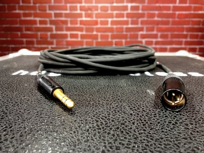 TRS6.35-XLR3m-Instrumentenkabel [10m]